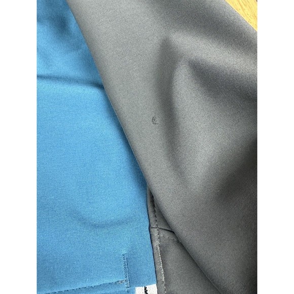 The North Face mens Jacket sz L Amvy T183 Gray Blue two tone Soft Shell adult - Picture 9 of 16